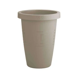 Vaso plástico cone grego areia 11 litros Plasmont