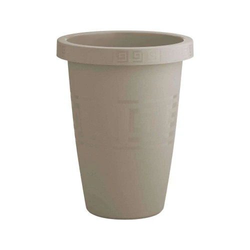 Vaso plástico cone grego areia 11 litros Plasmont