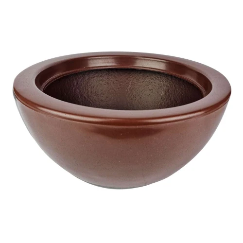 Vaso plástico cuia polida 35x16x20cm sortido