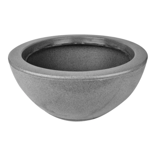 Vaso plástico cuia polida 35x16x20cm sortido
