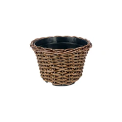 Vaso plástico de vime cachepot Nº1 7x6x6cm