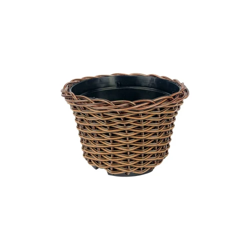 Vaso plástico de vime cachepot Nº1 7x6x6cm