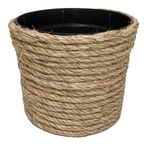 Vaso plástico sisal cachepot 7x6cm sortido Vaso plástico sisal cachepot 7x6cm sortido