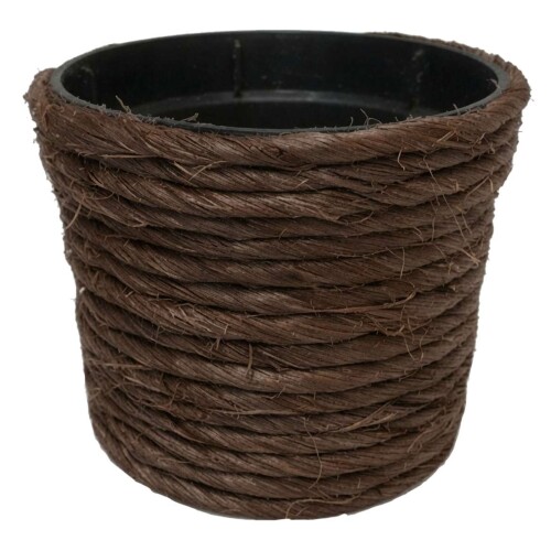 Vaso plástico sisal cachepot 7x6cm sortido Vaso plástico sisal cachepot 7x6cm sortido