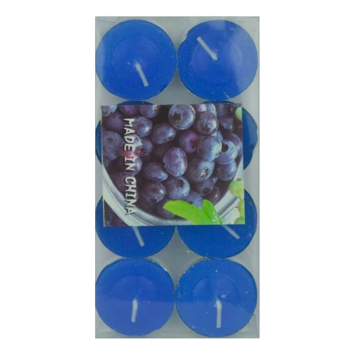 Vela decorativa flutuante color com 8 unidades